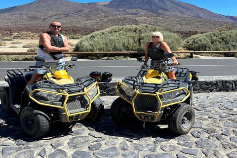 Tenerife: Quad ride to visit Teide National Park by day or at sunset