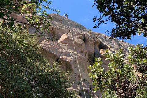 Malibu: 4-Hour Outdoor Rock Climbing at Saddle Peak