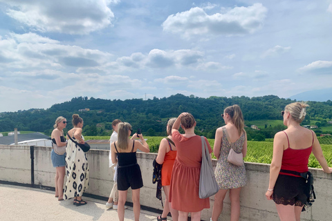 Prosecco Hills Private Tour All inclusive. 2 wineries+lunch