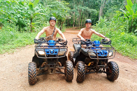 Krabi : Aventure en quad dans la montagne de Saitai40 minutes de conduite en quad avec passager