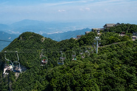 Tianmen Mountain: E-Ticket & Multilingual Guide Options Route A: City Cableway Up & Express Cableway Down