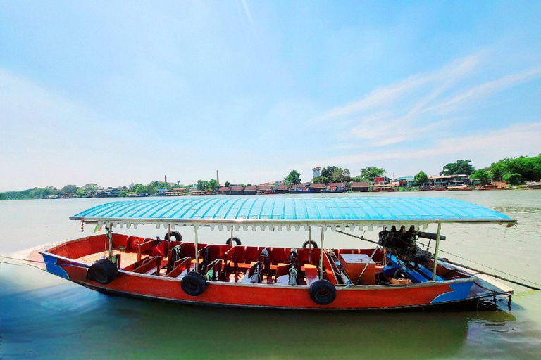 Ayutthaya: Private 1 hour Boat tour Pa Sak River Ayutthaya: Boat tour