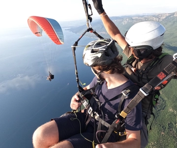 Ohrid: Paragliding Experience with Pick-up