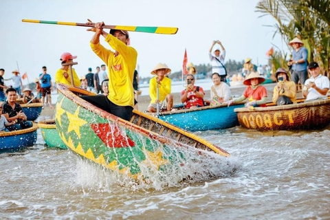 Ab Hoi An: Markttour, Korbbootsfahrt und Kochkurs