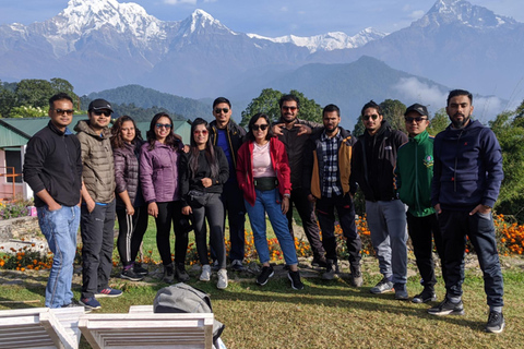 Pokhara: Australian Camp, Pothana & Dhampus Day Private Hike