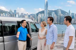 Hongkong: Privatwagen mit Fahrer, individueller Service für 4–8 Stunden