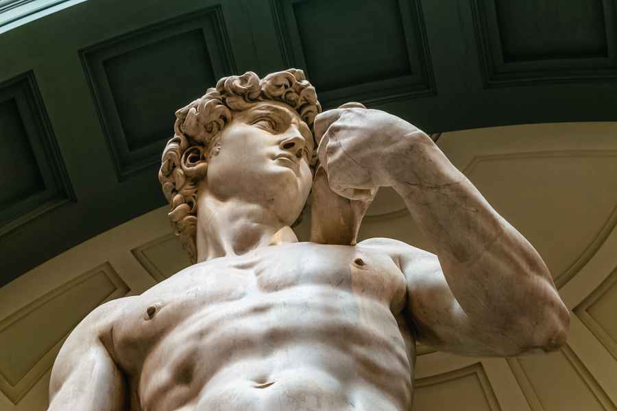Florenz: Michelangelos David Ticket ohne Anstehen Eintrittskarte. Foto: GetYourGuide