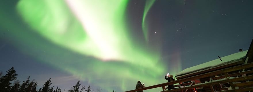 Fairbanks : Aurora Husky Lodge Aurora Viewing Tour