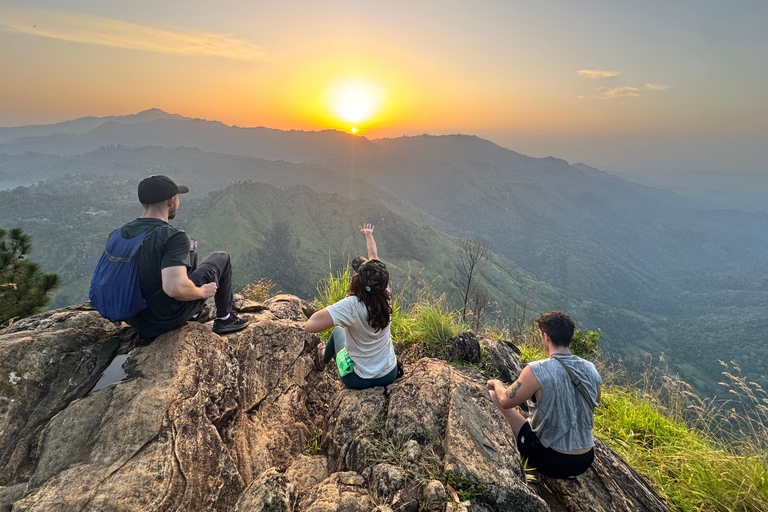 Ella: Sunrise Hike to Ella Rock with Waterfall Visit