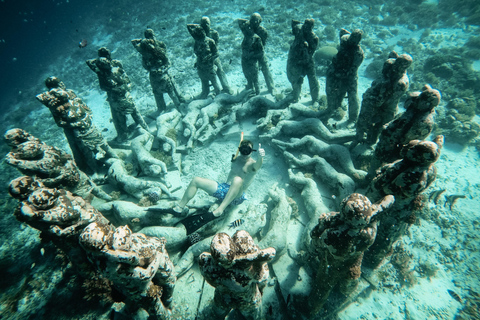 De Gili Air : Snorkeling com tartarugas e estátua subaquáticaViagem de Snorkeling em Grupo - 5 Horas