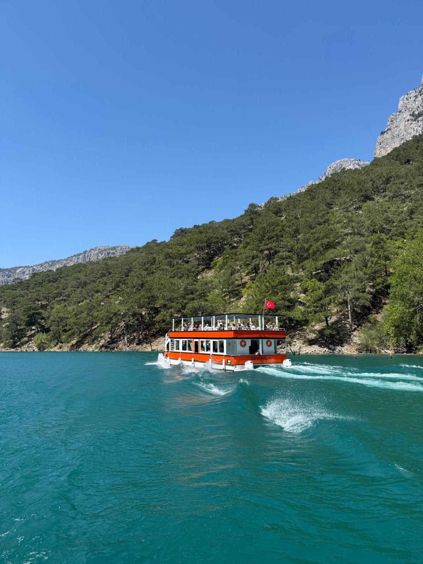 Antalya/Side: Ganztagestour zum Green Canyon mit Mittagessen und Getränken