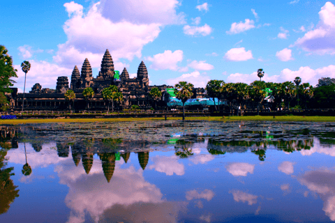 Visite privée d&#039;Angkor Wat au lever du soleilVisite privée d&#039;Angkor Wat au lever du soleil avec guide allemand