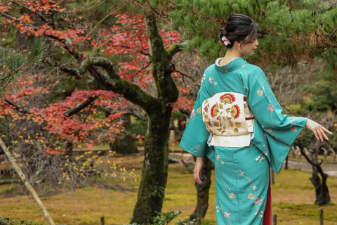 Kanazawa: Alquiler de Kimonos Japoneses cerca del distrito de Higashi Chaya