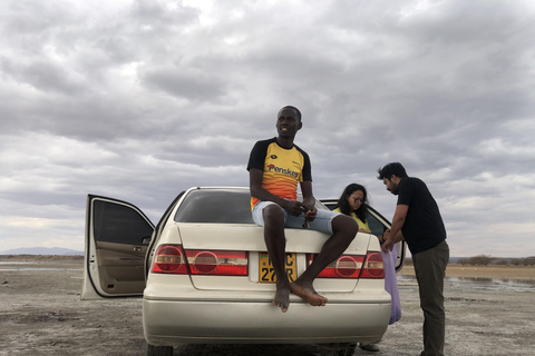 Nairobi: Viagem de 1 dia ao Lago Magadi com experiência de tiro ao alvo