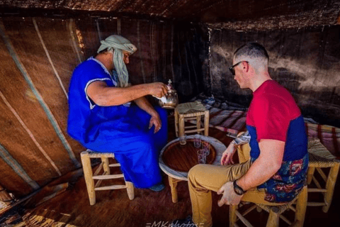 Jantar e passeio de quadriciclo no deserto de Agafay, passeio de camelo