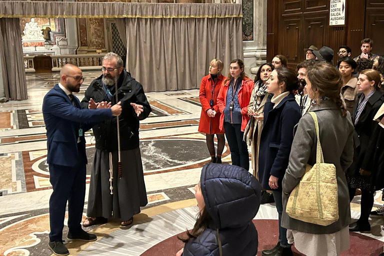 Roma: Visita guiada exprés a la Basílica de San Pedro