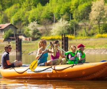 De Děčín: Viagem de Rafting a Bad Schandau