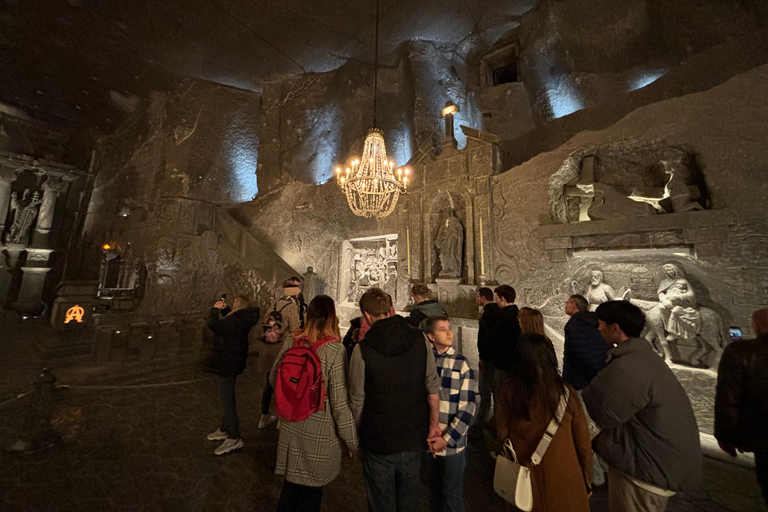 Kraków: Kopalnia Soli Wieliczka Wycieczka z przewodnikiem z transferem do hotelu