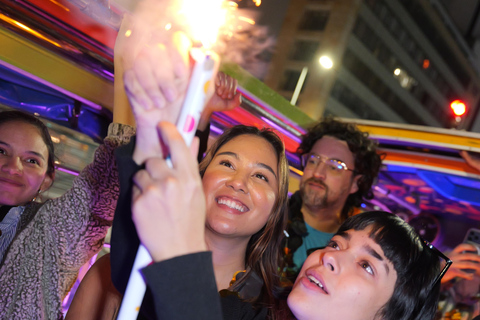 Bogota: Theatron Tour & The Party Bus! Drinks, Bus & Fun