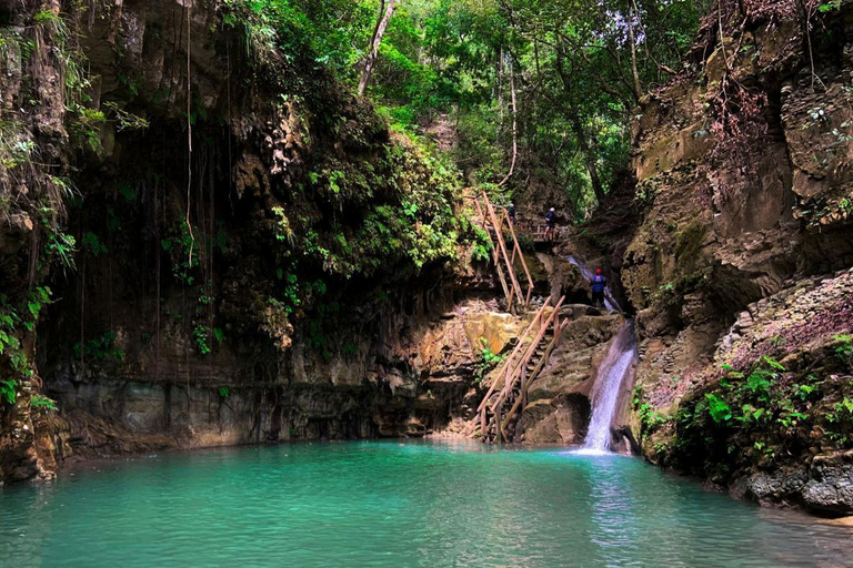 Waterfalls excursion amber cove Taino bay & transportation