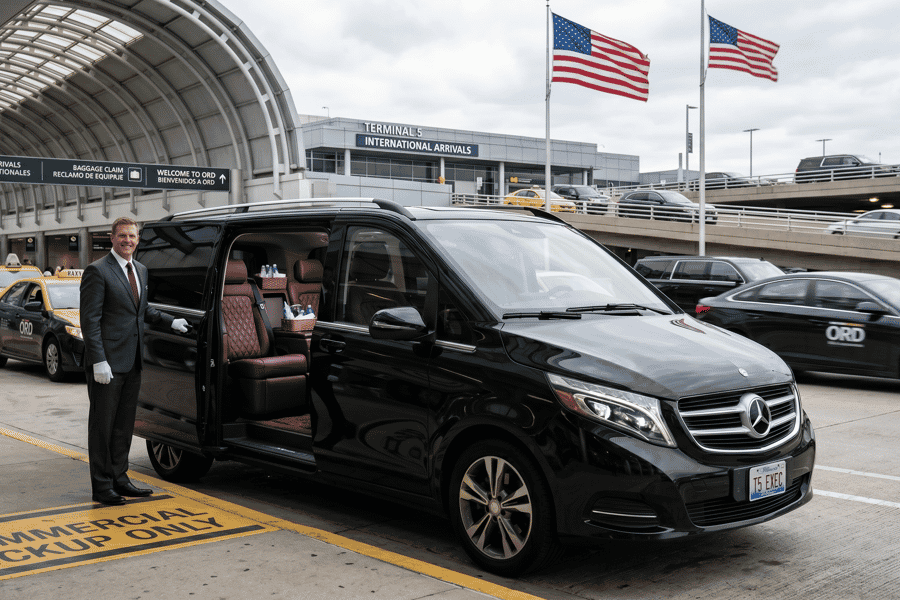 Chicago: Privater Transfer zwischen Flughafen ORD und Stadtzentrum. Foto: GetYourGuide