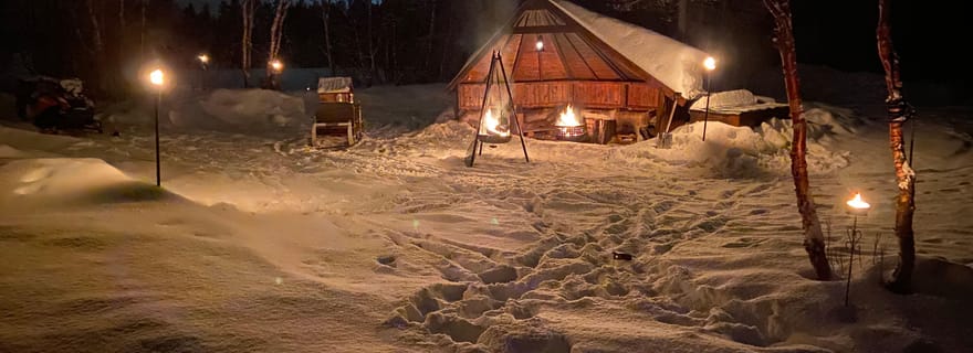 Alta : Randonnée à cheval sous les aurores boréales
