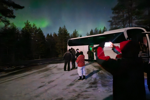 روفانييمي: مطاردة الشفق القطبي الشمالي مع خدمة التوصيل من الفندق