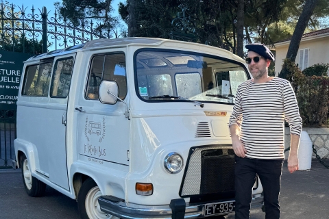 Cannes "Boho 2 uur Tour" met een vintage Franse busCannes: 2 uur durende sightseeingtour in klassieke Franse bus