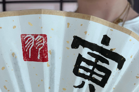 Kyoto: Stone Seal Carving Workshop with Calligrapher Calligraphy & Stone seal carving course