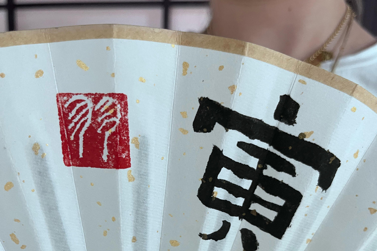 Kyoto: Stone Seal Carving Workshop with Calligrapher Calligraphy & Stone seal carving course