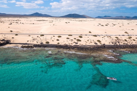 Fuerteventura: Lobos Eiland Ticket voor retour met de speedboot