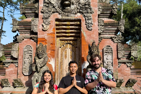 Ubud: Private Half-Day Tour Rice Terrace, Temple & Waterfall Private Ubud Half-Day Tour (Without Entrance Ticket)