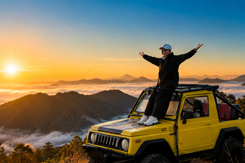 Bali: Mount Batur Jeep, Hotspring And Ubud Waterfall Tour All Included In This Option