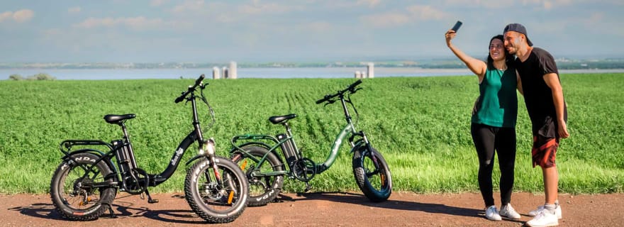 Québec : location de vélos électriques sur l'île d'Orléans