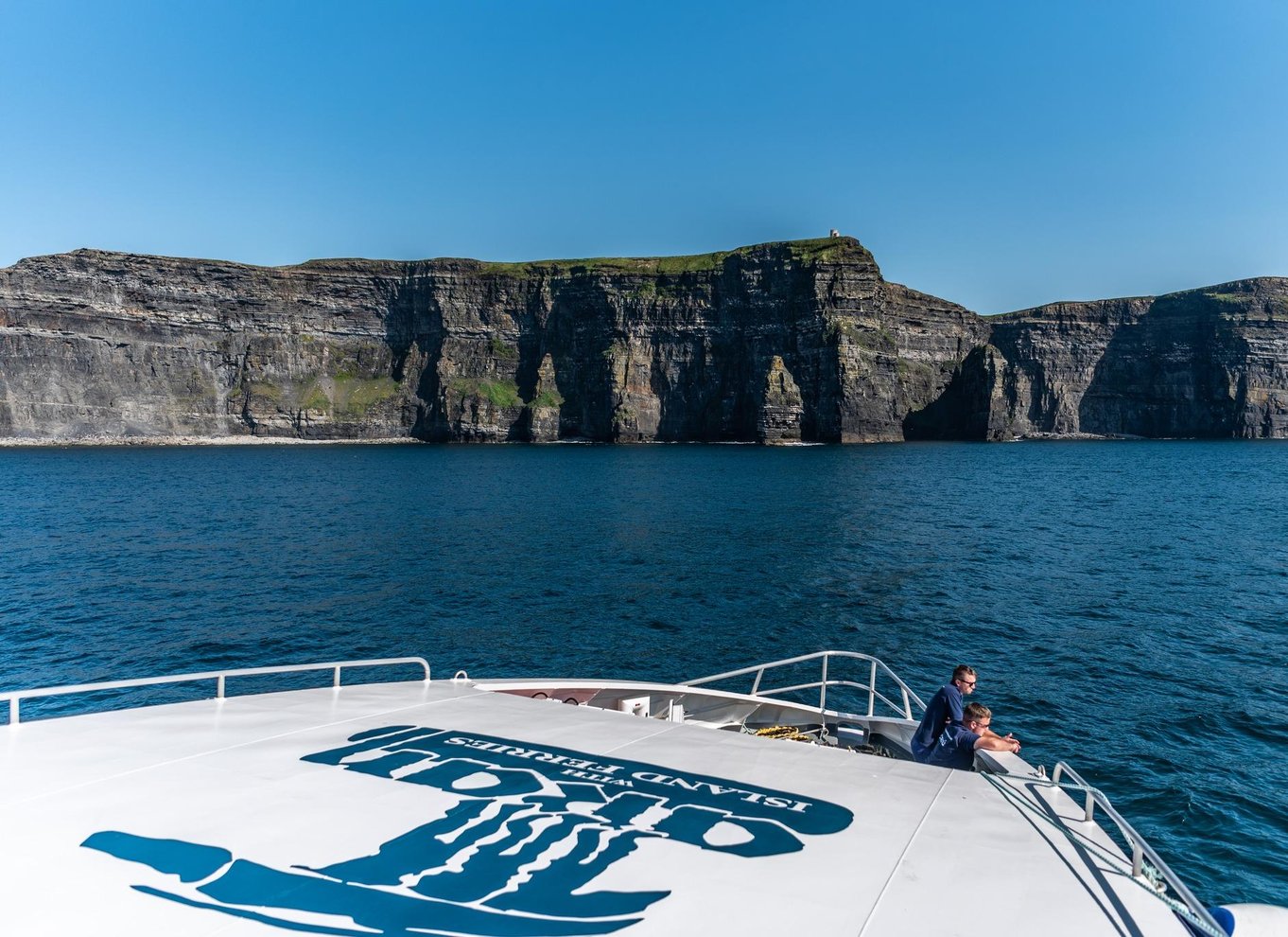 Fra Galway: Dagskrydstogt til Aran-øerne og Moher-klipperne