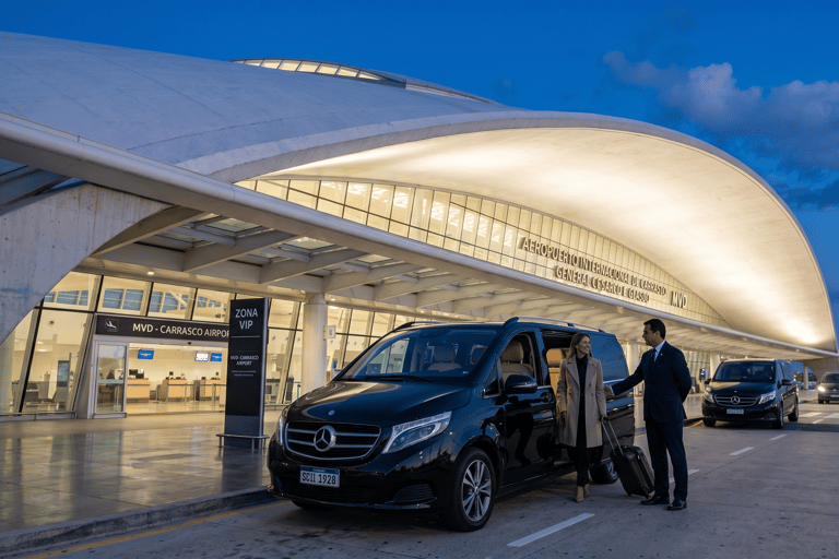 Montevideo: MVD Airport Private Transfer to/from City Center Arrival: MVD Airport to hotel in Montevideo city center