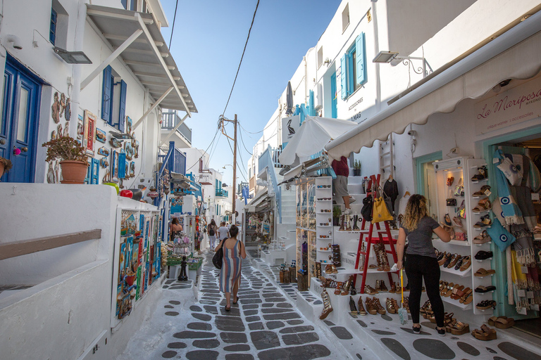 Mykonos: Mykonos Stadt Private Tour zu Fuß