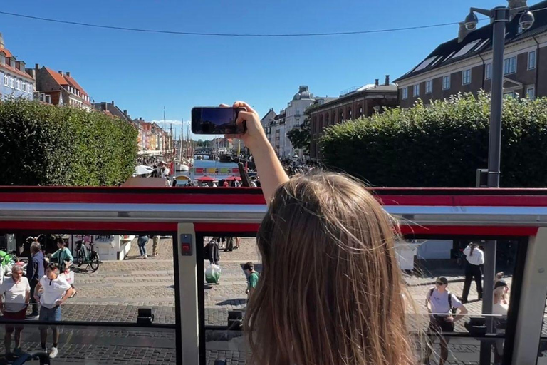 Copenhagen: Hop On-Hop Off Bus - 3 Lines 1 Ticket Copenhagen: 24-hours Hop On-Hop Off Bus