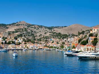 Rhodes: Boat trip to Symi island with swimming at St. George