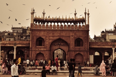 Explorez le vieux Delhi en tuk tuk et le nouveau Delhi en voiture