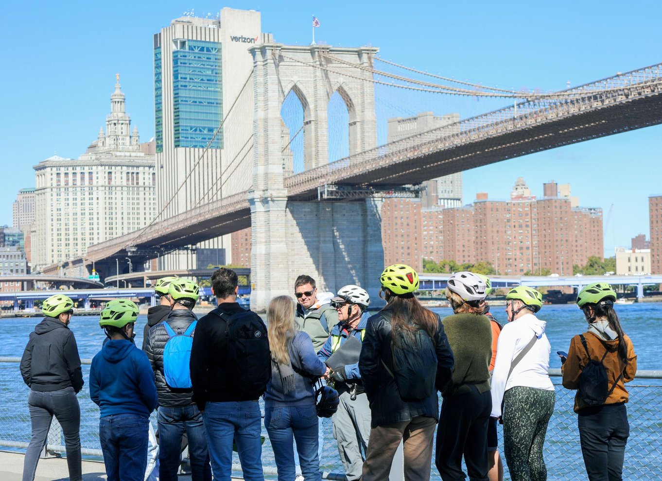 Fra Manhattan: 2-timers cykeltur over Brooklyn Bridge