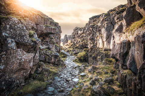 Reikiavik: tour de un día del Círculo Dorado y cráter KeriðTour con recogida en ubicaciones seleccionadas