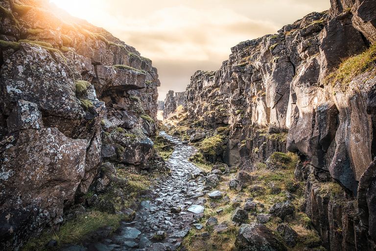 Reikiavik: tour de un día del Círculo Dorado y cráter KeriðTour con recogida en ubicaciones seleccionadas