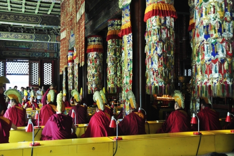 Peking: Lama-Tempel, Konfuzius-Tempel und Guozijian-MuseumPrivate Tour mit Abholung vom Hotel zu Fuß