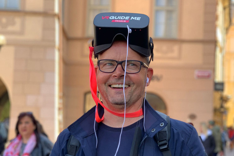 Praga: Tour immersivo a piedi e in VRPraga: Tour a piedi della città e VR