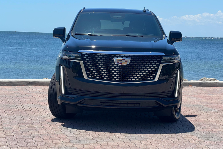 Privétour met luxe SUV door de stad Miami