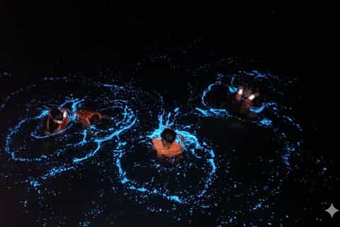 Krabi : Baignade nocturne avec plancton bioluminescent