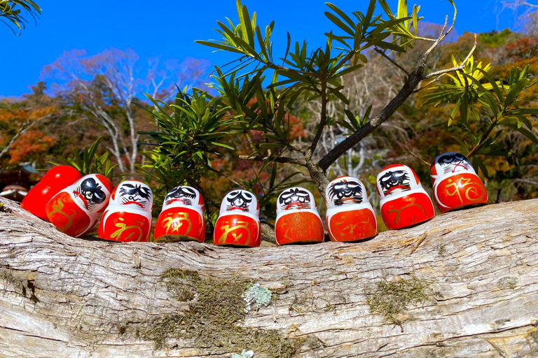 Osaka: Excursão de 1 dia a Minoh, Templo Katsuoji e Cataratas de Minoh