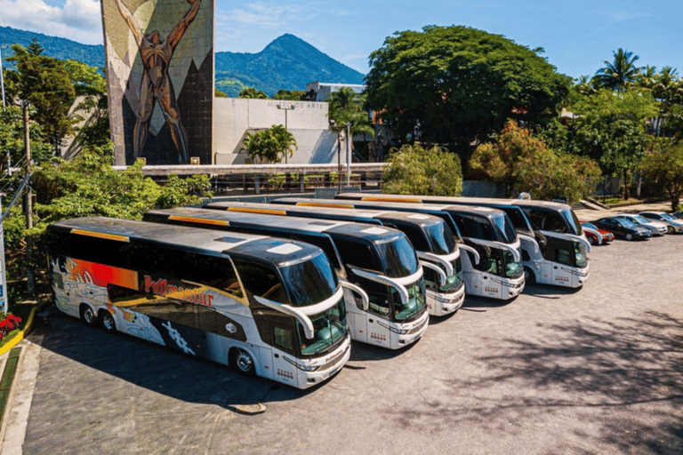 San Salvadorz: Bequemer Bustransfer von/nach GuatemalaSingle von Guatemala nach San Salvador