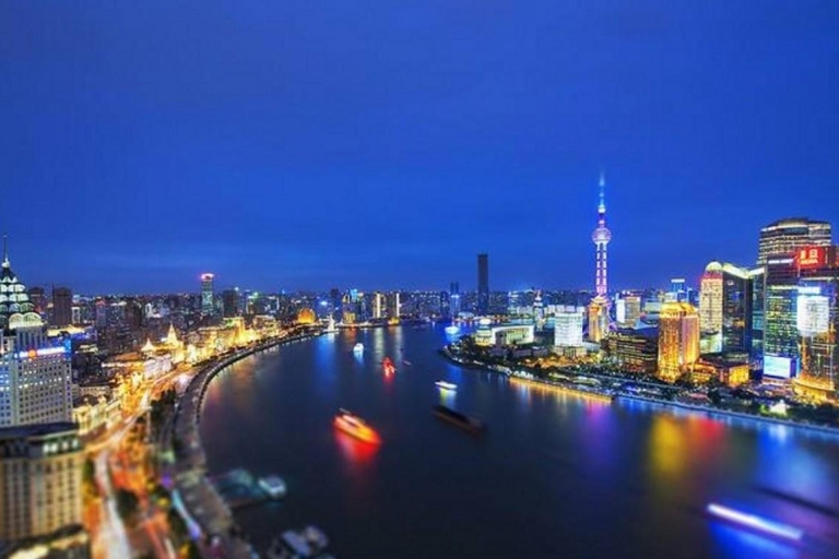Shanghai Night River Cruise VIP Seat with Authentic Dinner